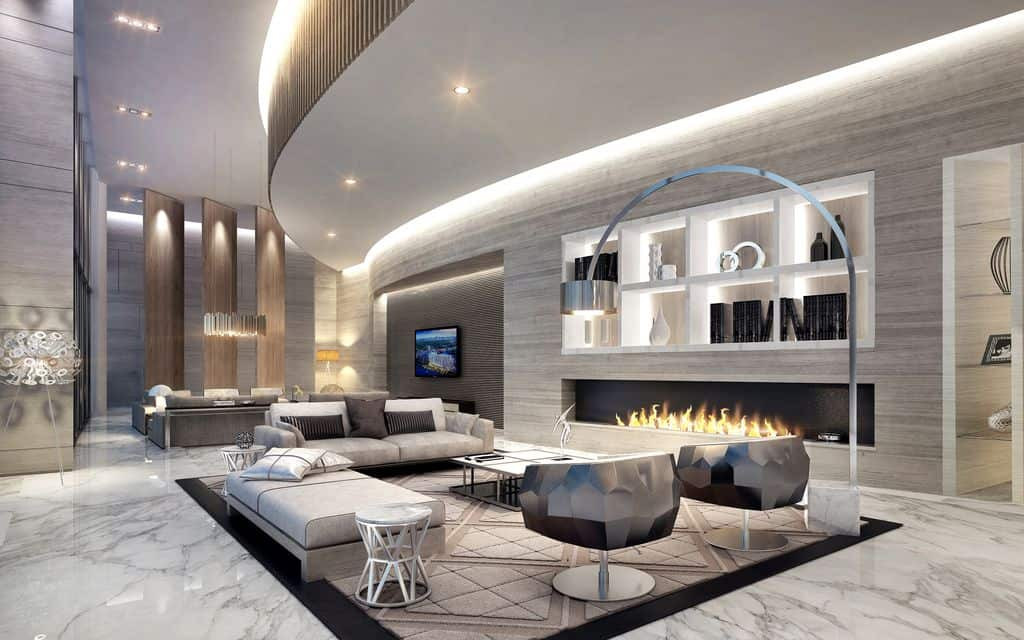 Ultra Modern Living Room
 15 Luxury Living Room Designs Stunning