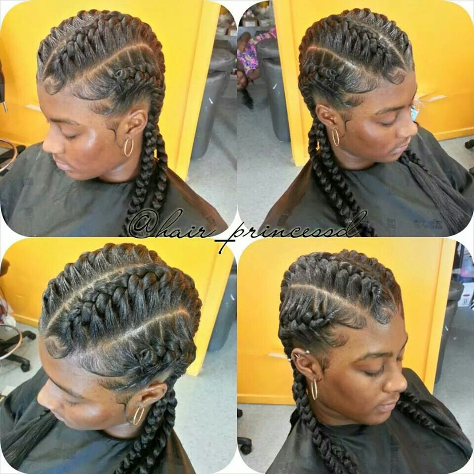 Under Braids Hairstyles
 Goddess Braids