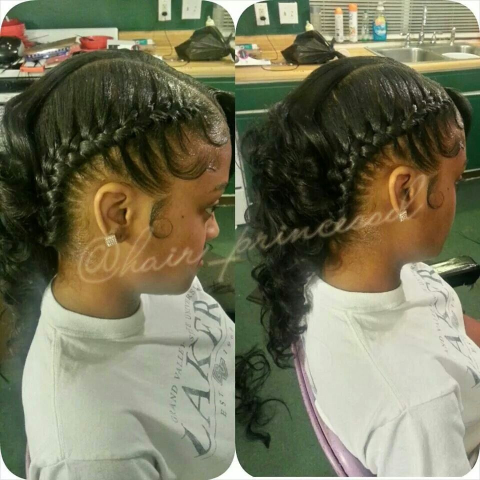 Under Braids Hairstyles
 Under braid quick weave