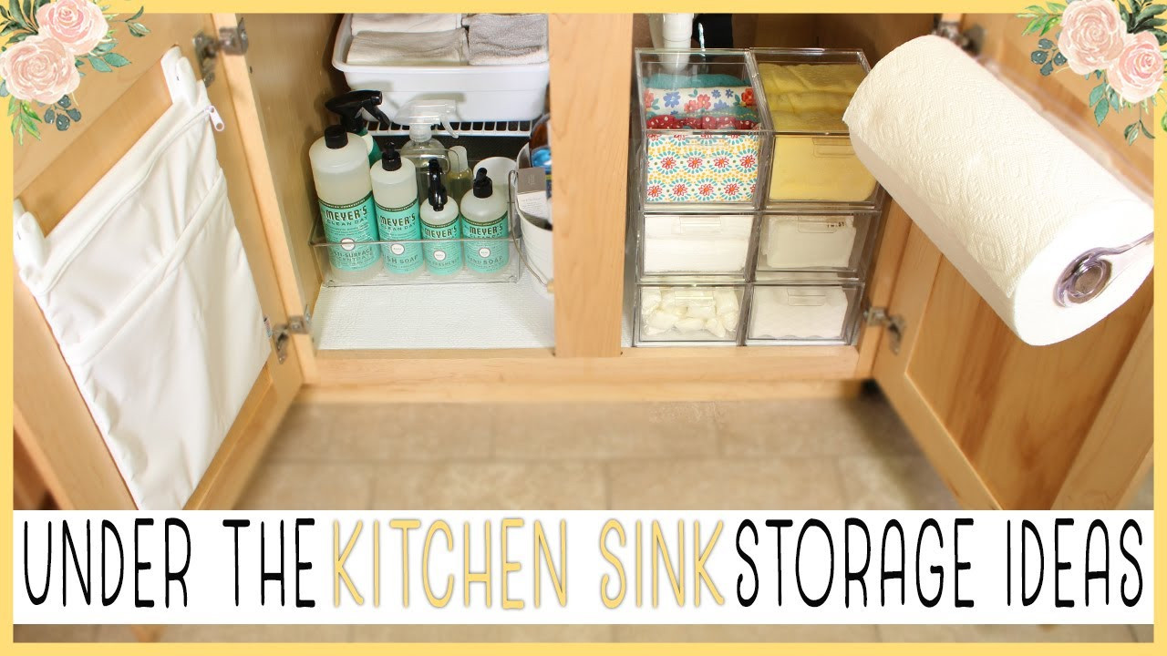 Under Kitchen Sink Storage Ideas
 UNDER THE KITCHEN SINK STORAGE IDEAS Shirlee Alicia