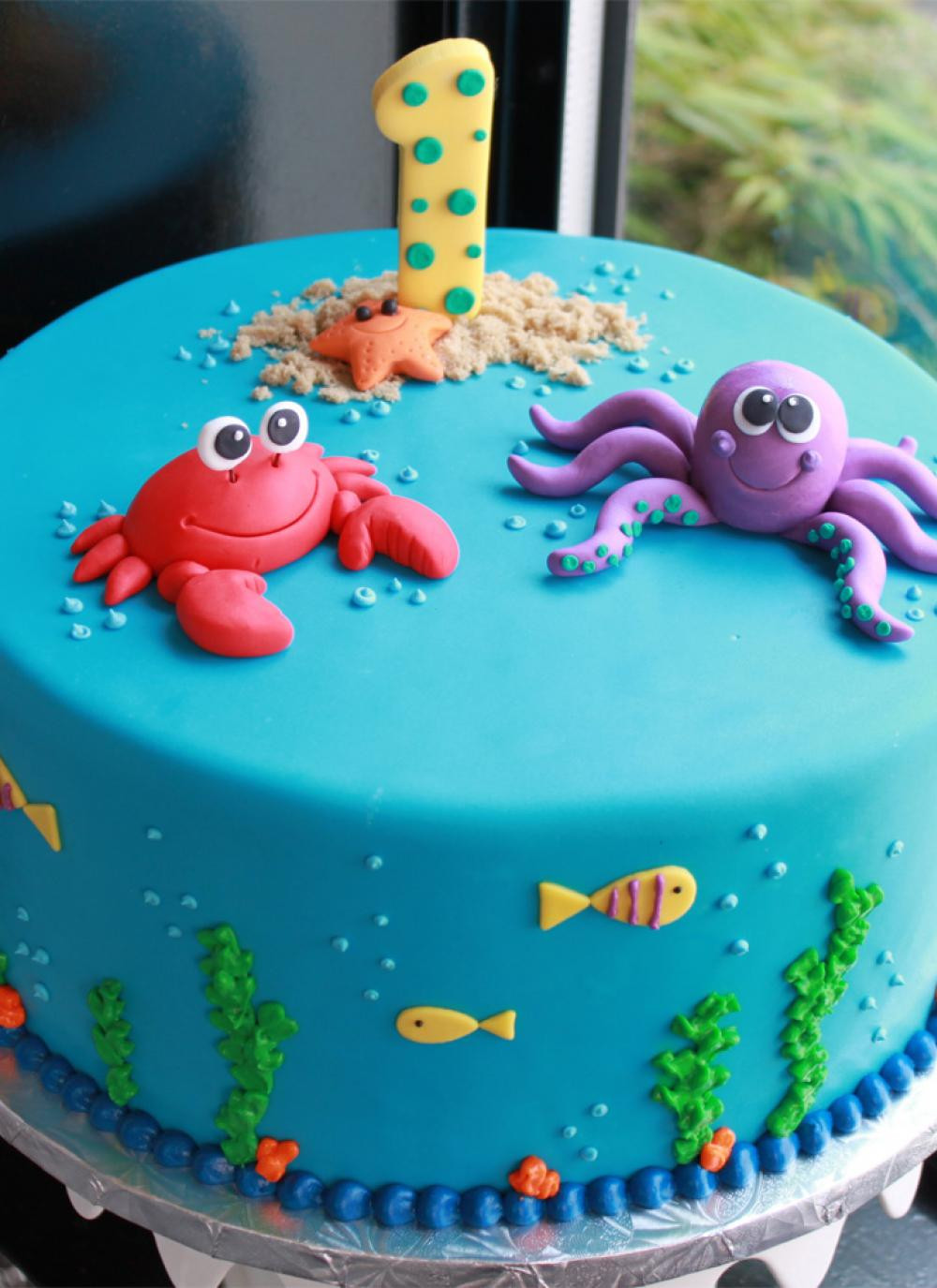 Under The Sea Birthday Cake
 Under The Sea Birthday Cake