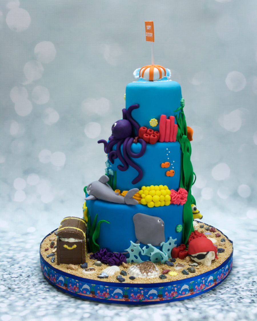 Under The Sea Birthday Cake
 Under The Sea Birthday Cake CakeCentral