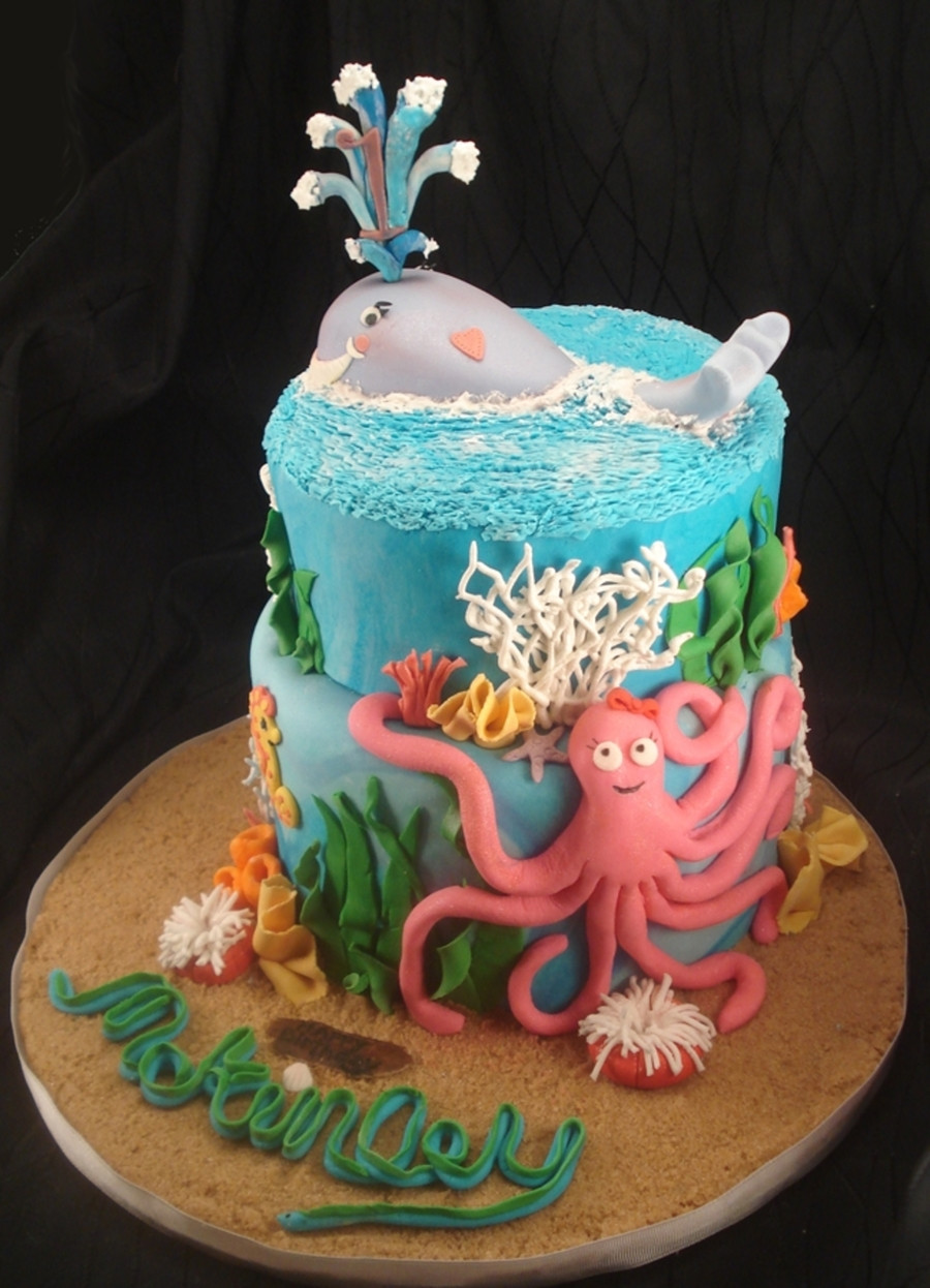 Under The Sea Birthday Cake
 Under The Sea CakeCentral