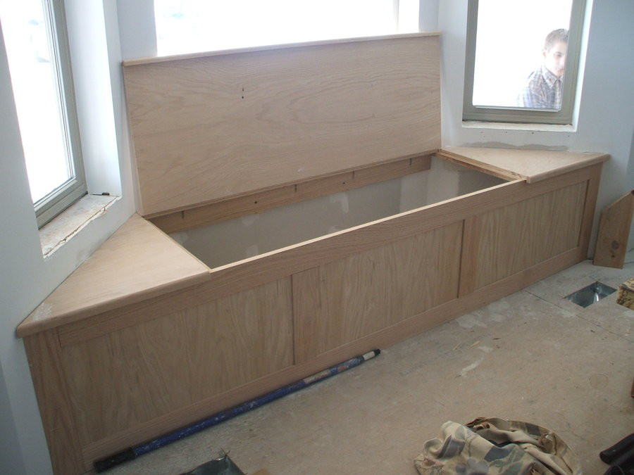 Under Window Bench With Storage
 Building a Bay Window Seating
