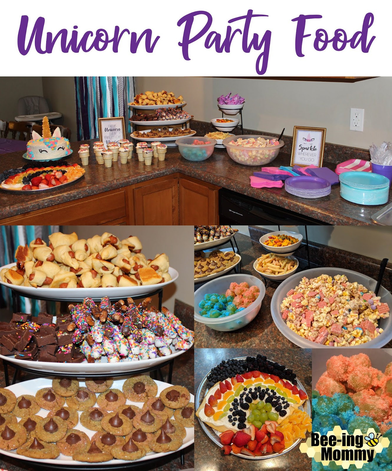 Unicorn Birthday Party Food Ideas
 Magical Unicorn Birthday Party