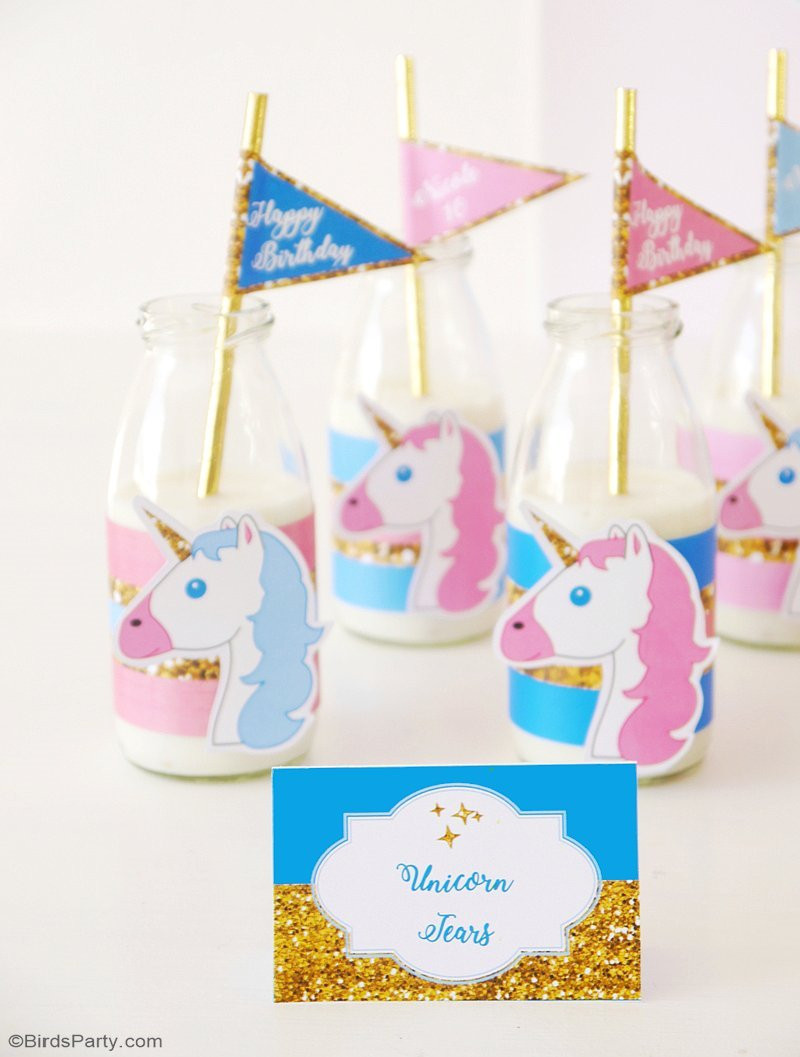 Unicorn Food Party Favor Ideas
 My Daughter s Unicorn Birthday Slumber Party Party Ideas