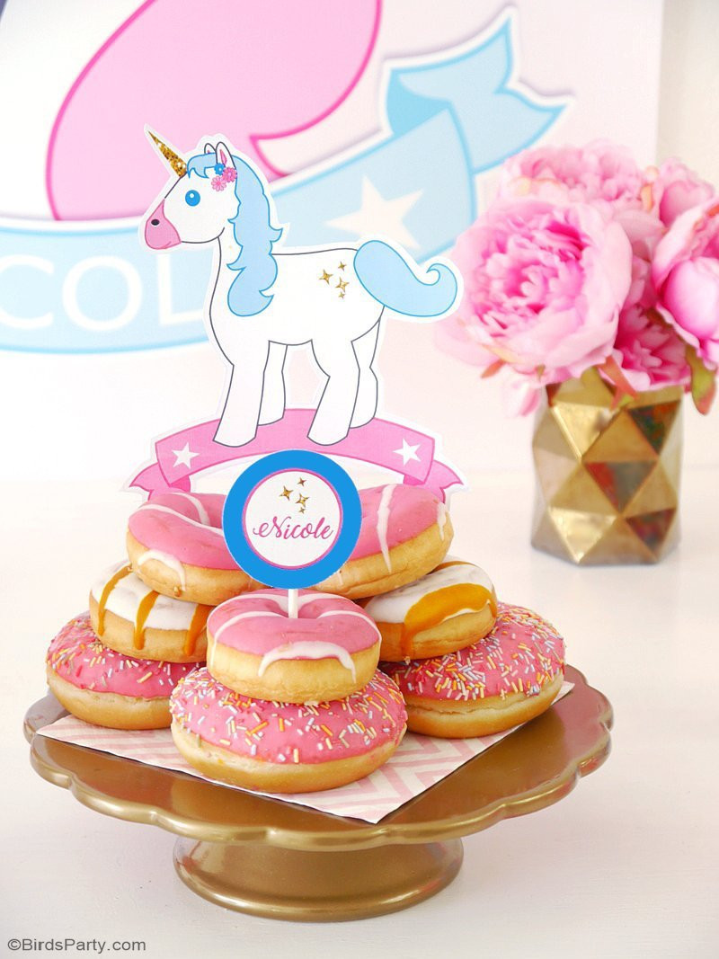 Unicorn Food Party Favor Ideas
 My Daughter s Unicorn Birthday Slumber Party Party Ideas