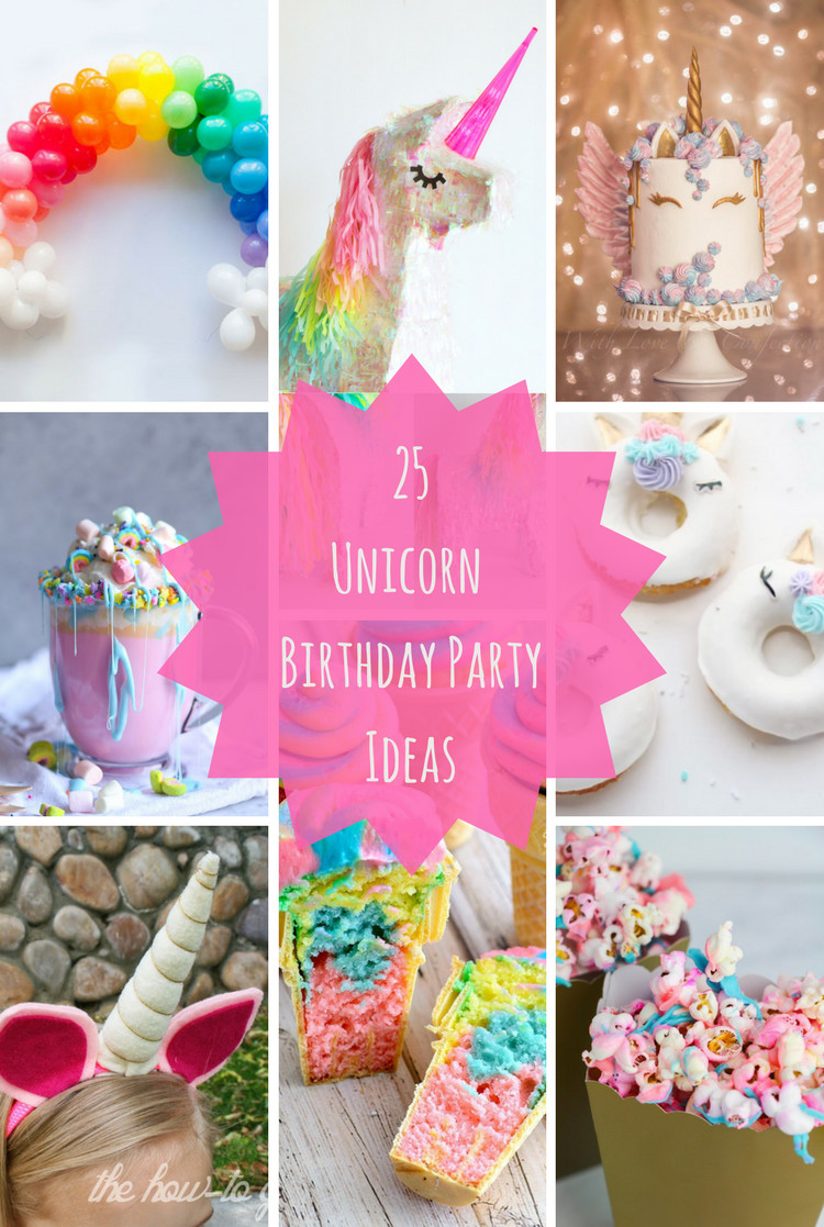 Unicorn Party Food Ideas Pony Tails
 25 Unicorn Birthday Party Ideas