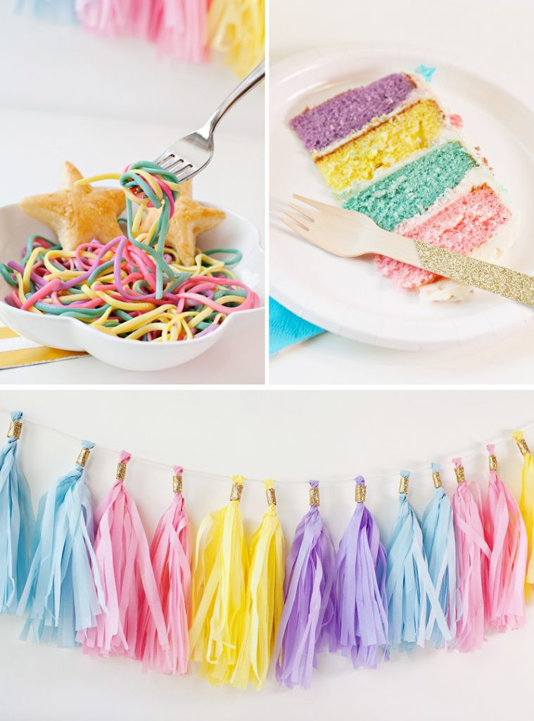 Unicorn Party Food Ideas Pony Tails
 Simple & Sweet Unicorn Birthday Party Ideas Hostess