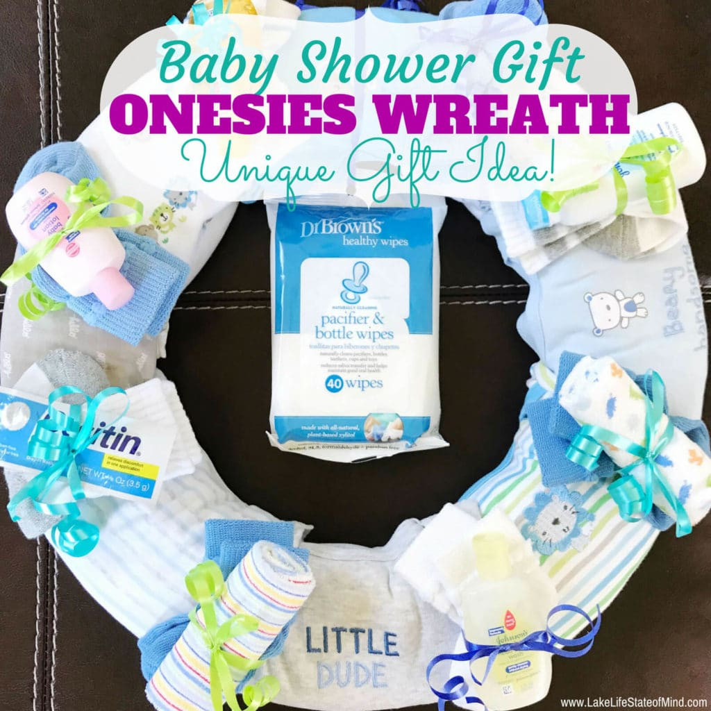 Unique Baby Shower Gift Ideas Pinterest
 esies Wreath