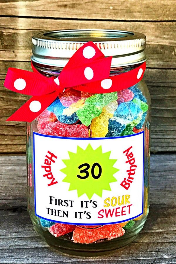 Unique Birthday Gifts For Kids
 Candy Birthday Gift 30th Birthday Sour Patch Kids