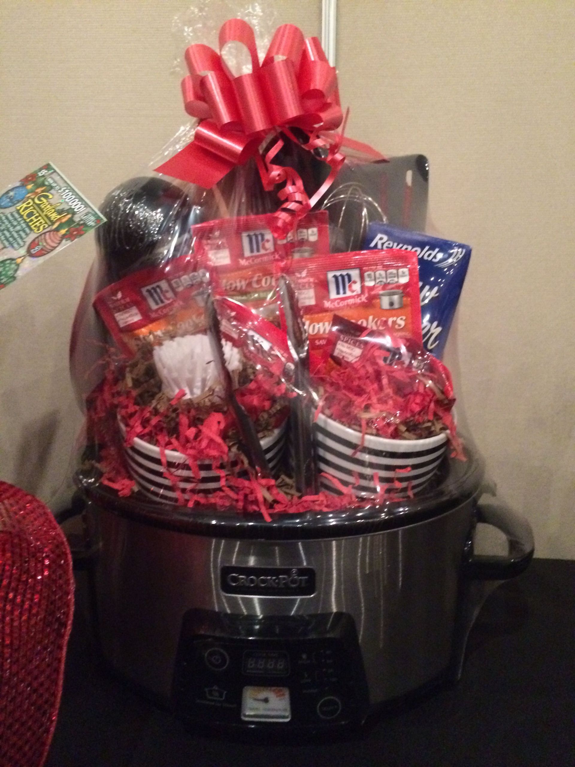 Unique Gift Basket Ideas For Raffle
 Crockpot t basket Ideas for the House