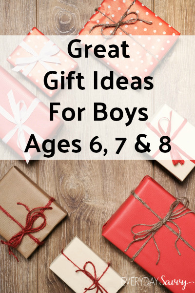 Unique Gift Ideas For Boys
 Great Gift Ideas for Boys Ages 6 7 8