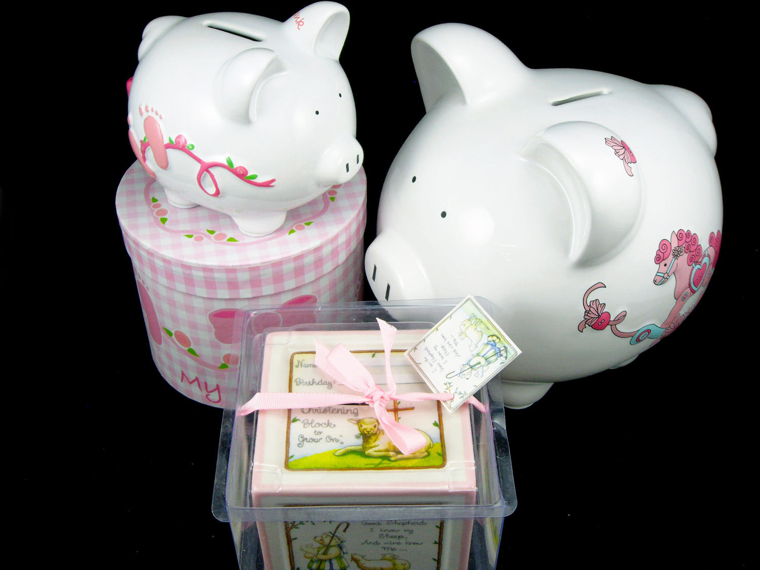 Unique Personalized Baby Gifts
 Piggy Banks Make Practical And Adorable Personalized Baby