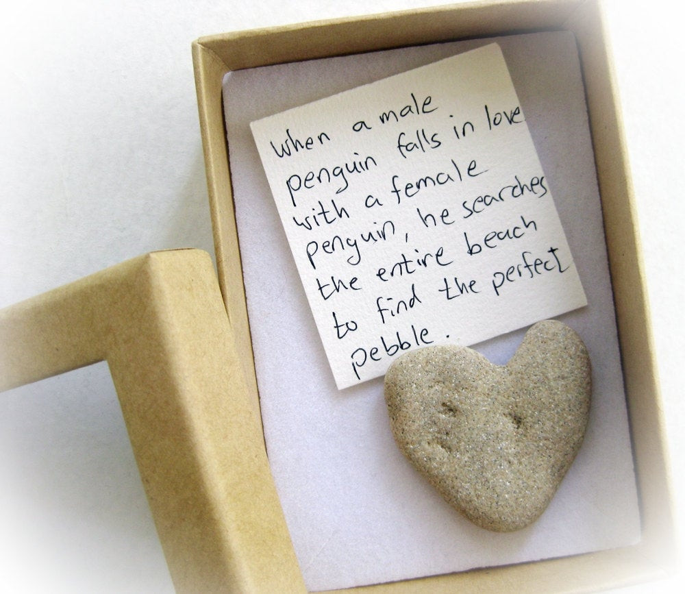 Unique Valentines Gift Ideas For Her
 Unique Valentine s Card For Her a heart shaped rock in a