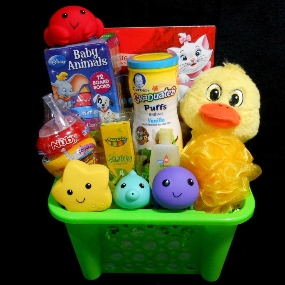 Unisex Gift Basket Ideas
 Boy or Girl Uni Toddler Any Occasion Gift Basket Great