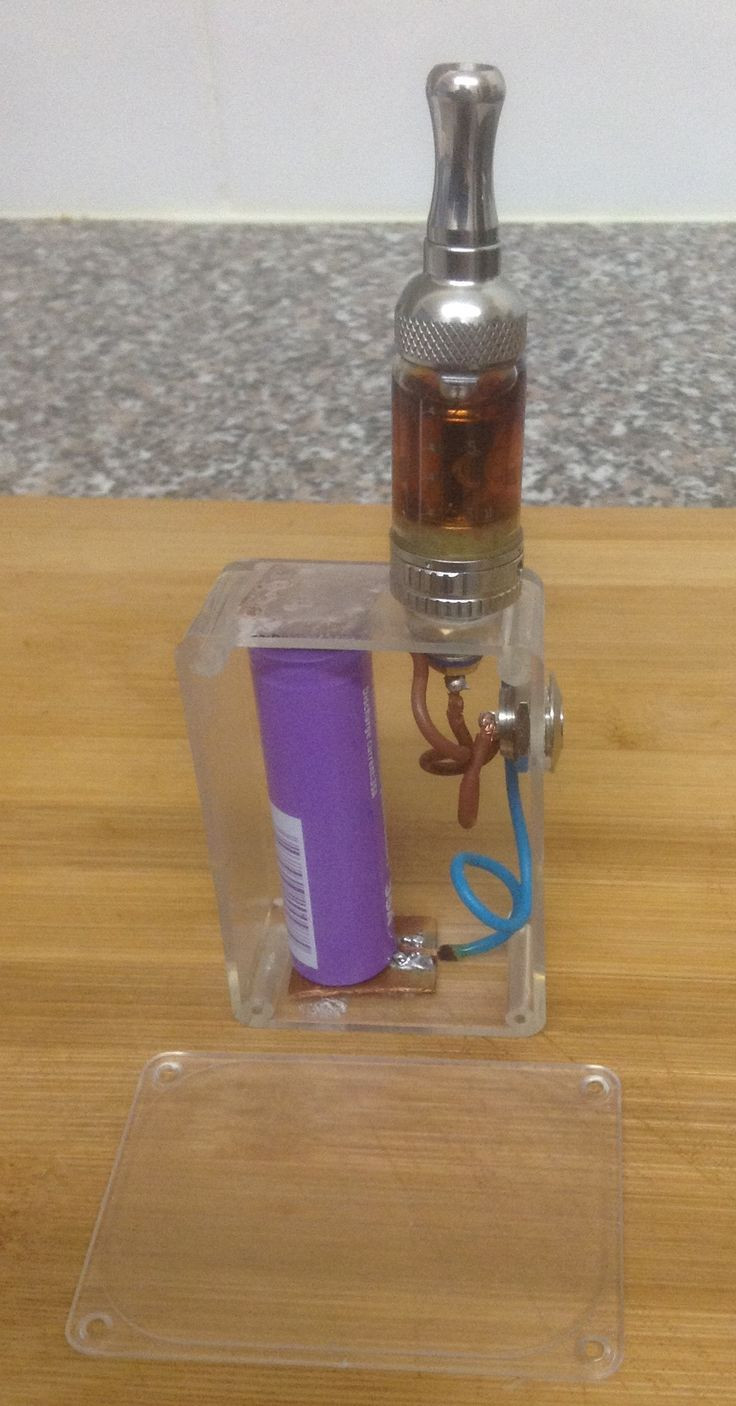 Unregulated Box Mod DIY
 Homemade unregulated single box mod made with