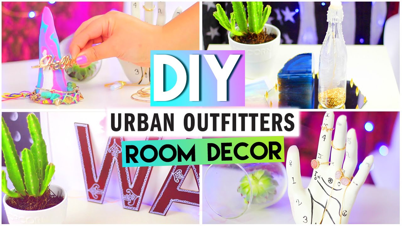 Urban Outfitters Room Decor DIY
 DIY Room Decor Urban Outfitters Tumblr Style