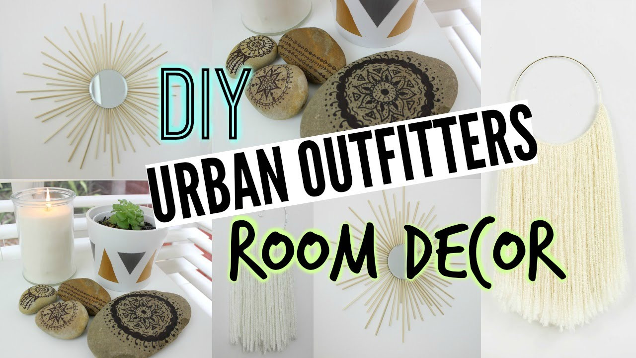 Urban Outfitters Room Decor DIY
 DIY Tumblr Room Decor Urban Outfitters Inspired