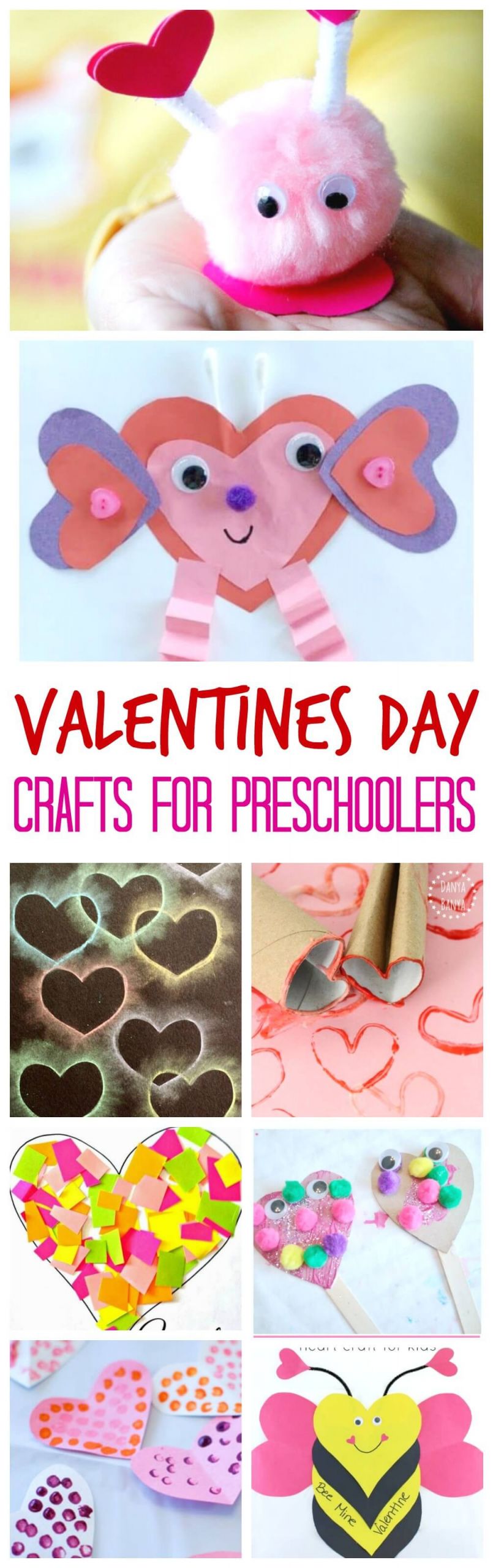 Valentine Craft Ideas For Preschool
 Valentine s Day Crafts for Preschoolers