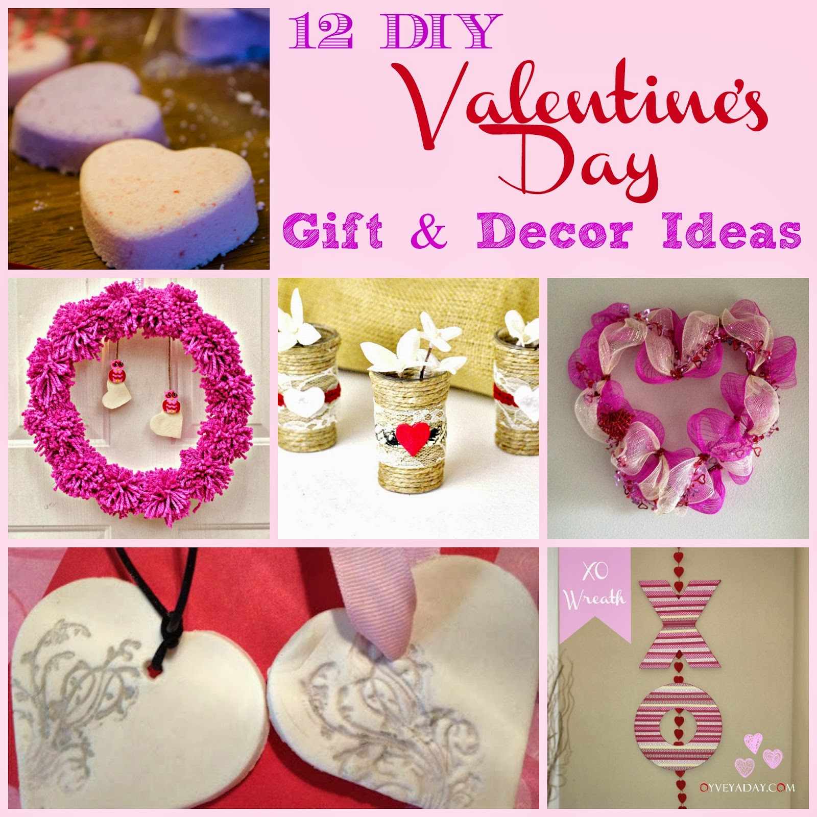 Valentine Day Homemade Gift Ideas
 12 DIY Valentine s Day Gift & Decor Ideas Outnumbered 3 to 1