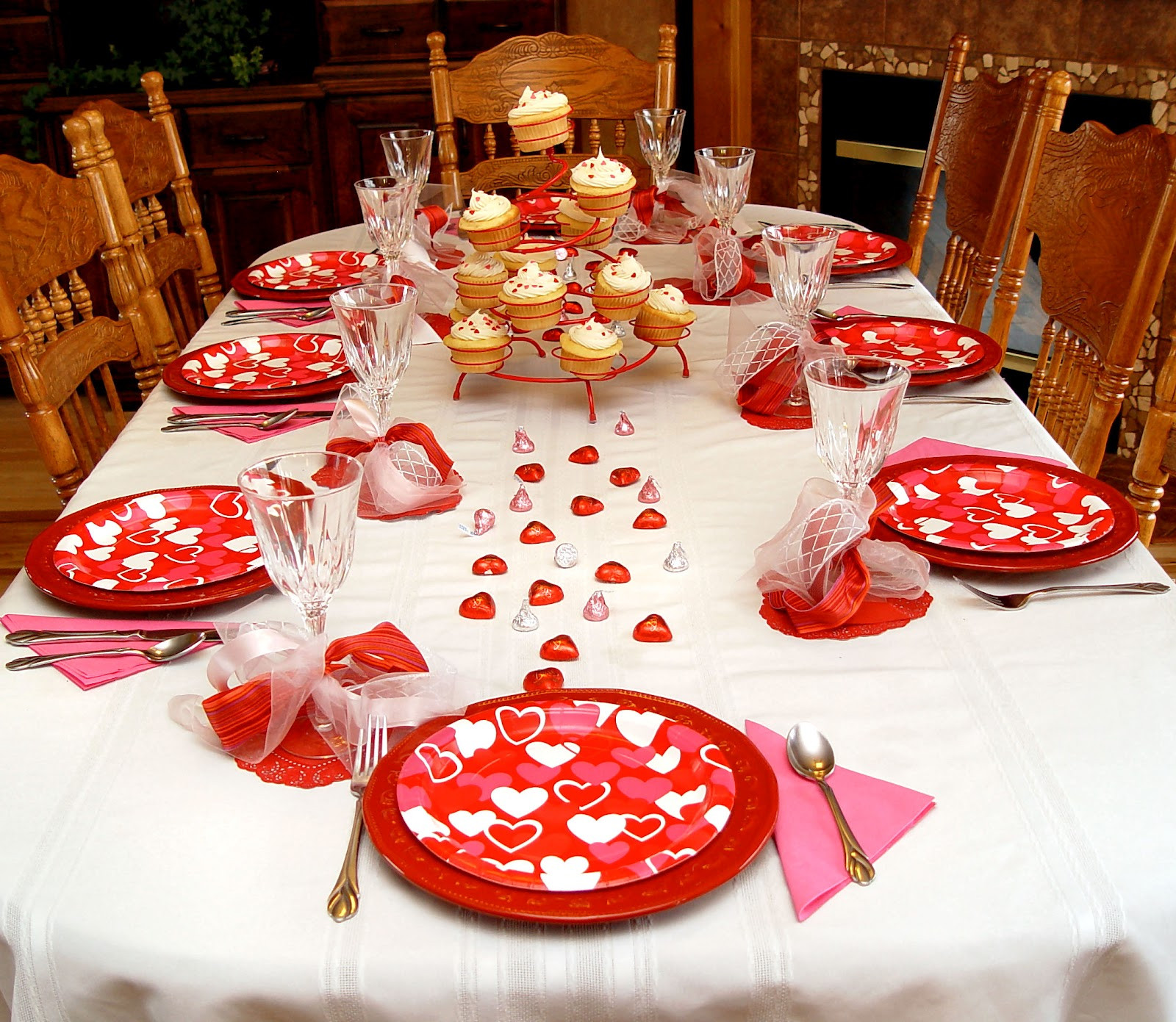 Valentine Dinners At Home
 Family Valentines Dinner Idea and How To Make A Junk Bow