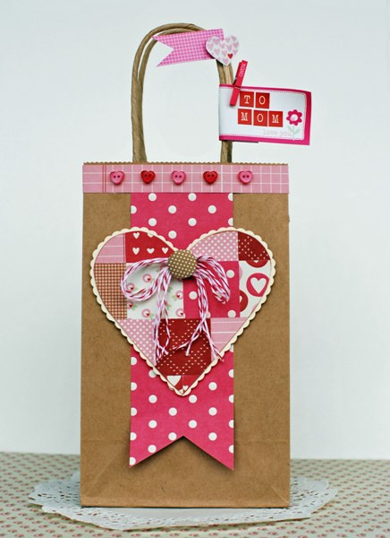 Valentine Gift Bag Ideas
 My Scrappy Life January 2012