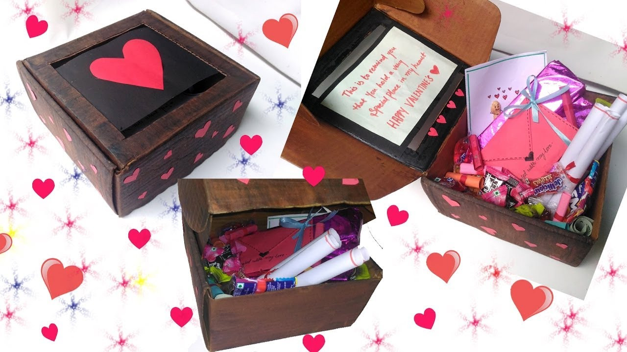 Valentine Gift Boxes Ideas
 All you need CUTE VALENTINE S DAY BOX best DIY
