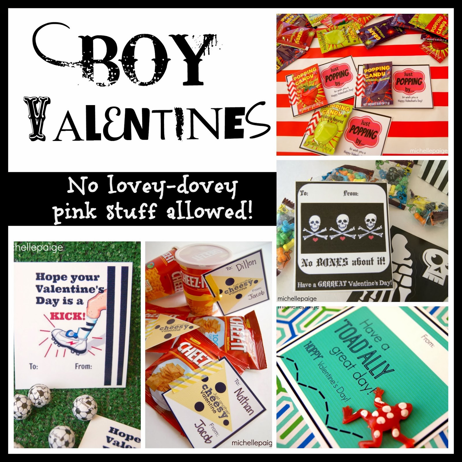 Valentine Gift Ideas For 2 Year Old Boy
 michelle paige blogs Printable Boy Valentines for an 11