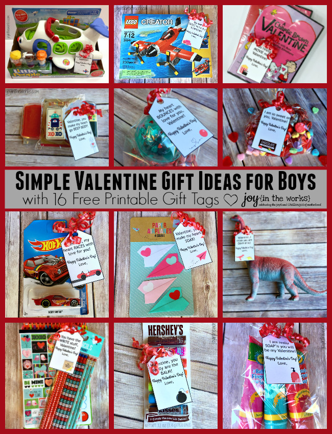 Valentine Gift Ideas For Boys
 Simple Valentine Gift Ideas for Boys Joy in the Works