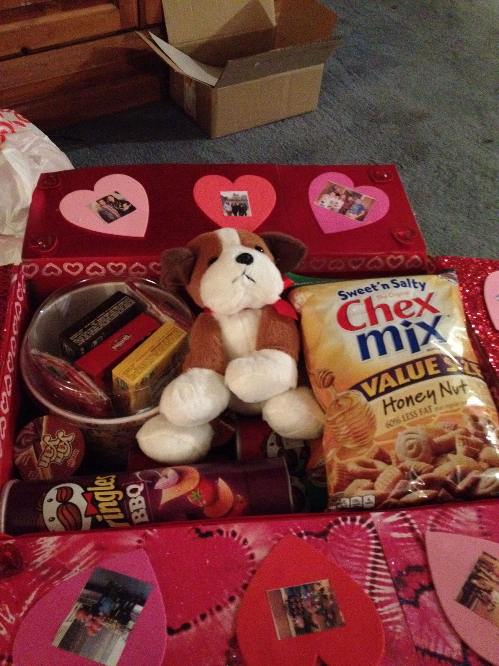 Valentine Gift Ideas For College Son
 Valentine Care package for college students