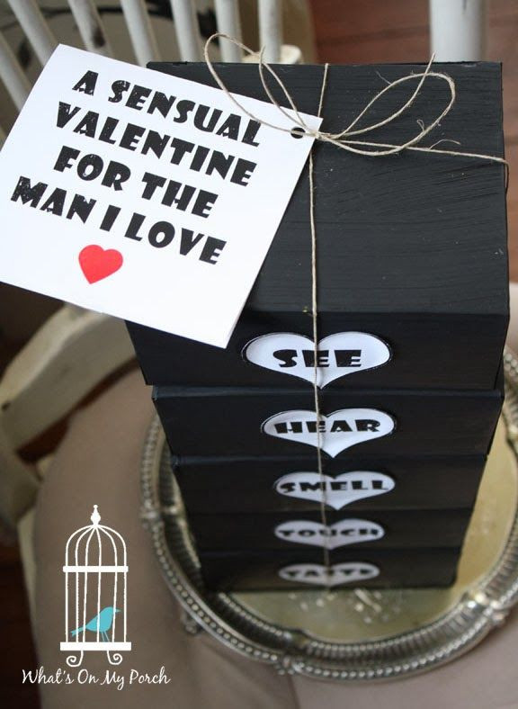 Valentine Gift Ideas For Husband Homemade
 What s My Porch Valentine s Day t for him Husband