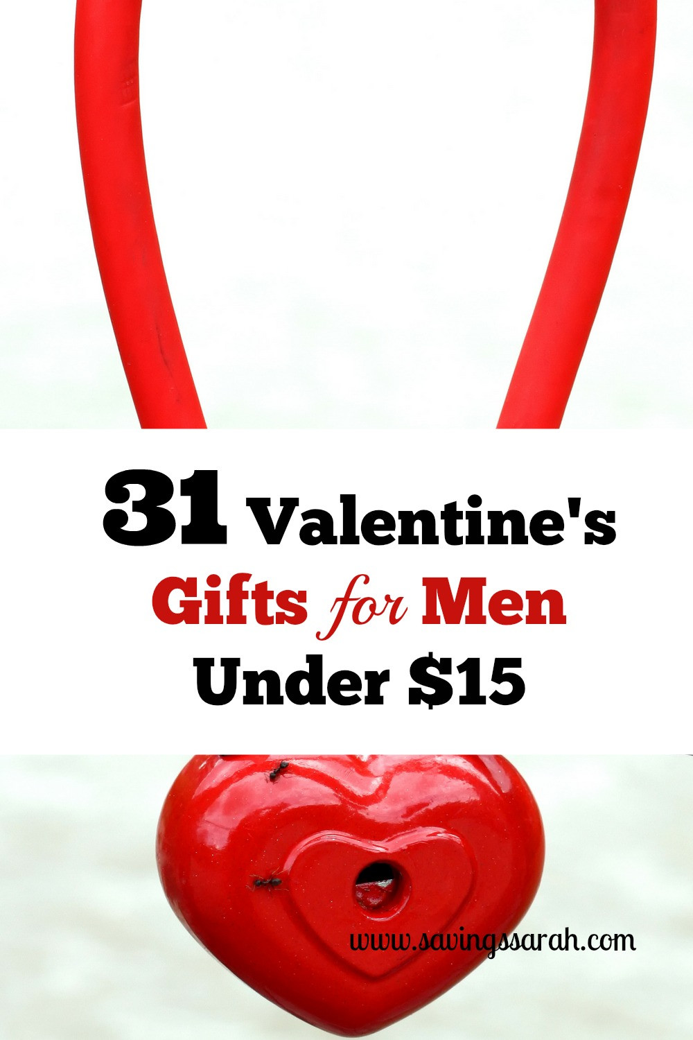 Valentine Gift Ideas For Men
 31 Valentine s Gifts for Men Under $15 Earning and