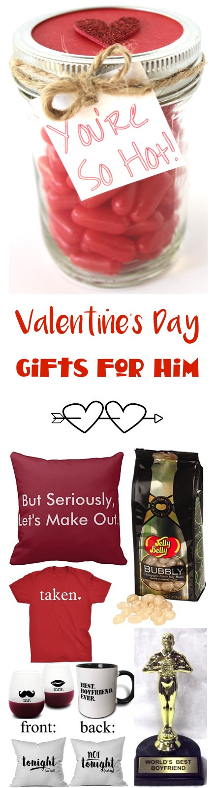 Valentine Gift Ideas For Men
 49 Valentine s Day Gifts for Him Fun & Romantic The