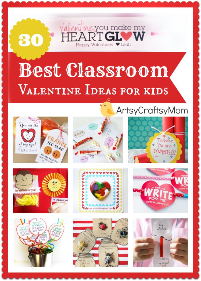 Valentine Gift Ideas For Preschool Class
 30 Best Classroom Valentine Ideas for kids Artsy Craftsy Mom