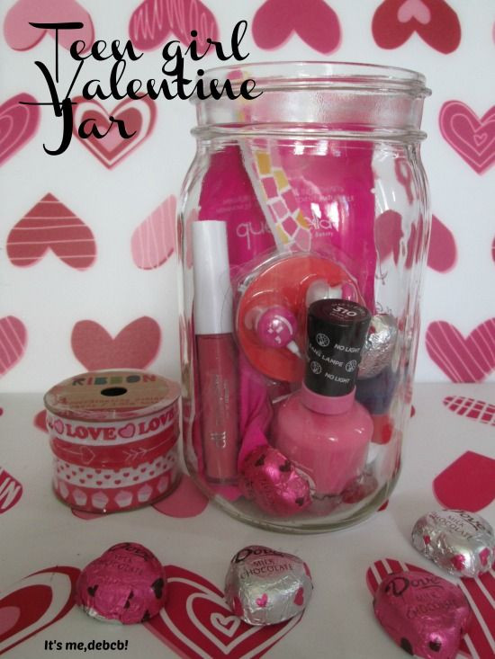 Valentine Gift Ideas For Teenage Daughter
 Tickled Pink Valentine s Day Jar plus a FREE Printable
