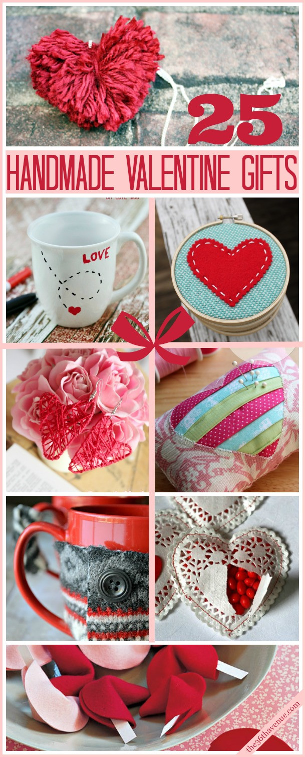 Valentine Homemade Gift Ideas
 The 36th AVENUE 25 Valentine Handmade Gifts