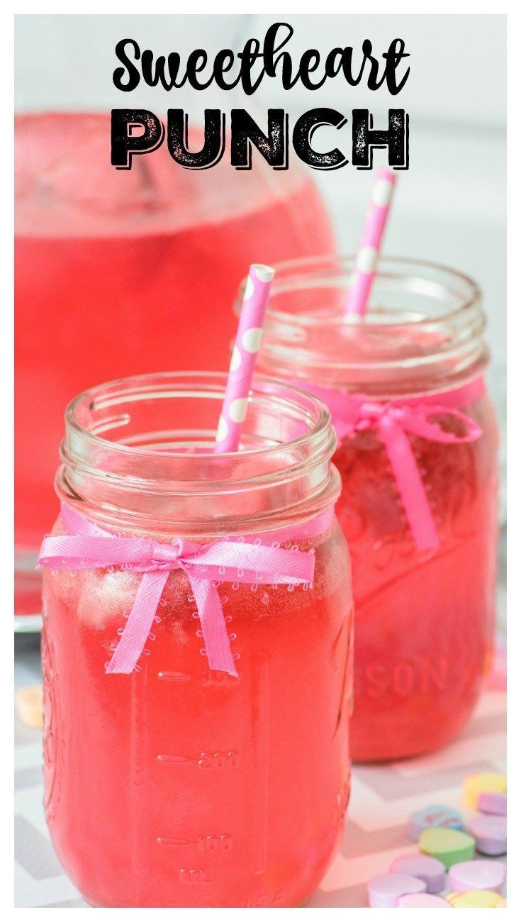 Valentine Party Food Ideas For Adults
 Sweetheart Punch Collage