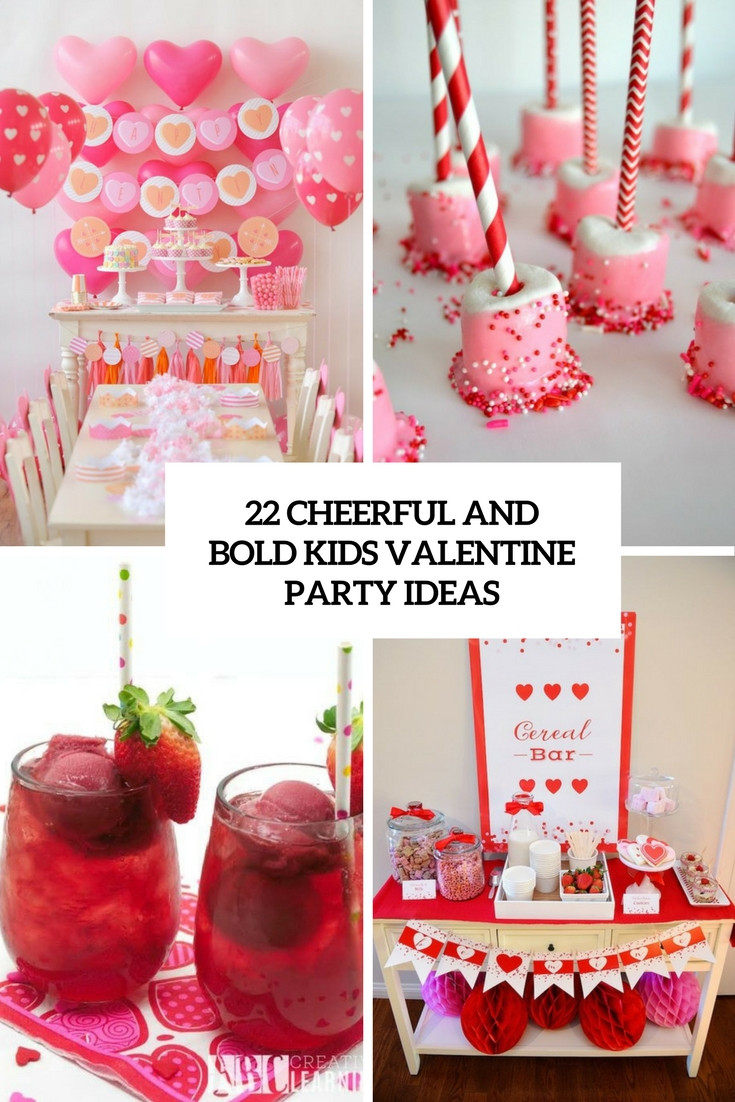 Valentine Party For Kids
 22 Cheerful And Bold Kids’ Valentine Party Ideas Shelterness