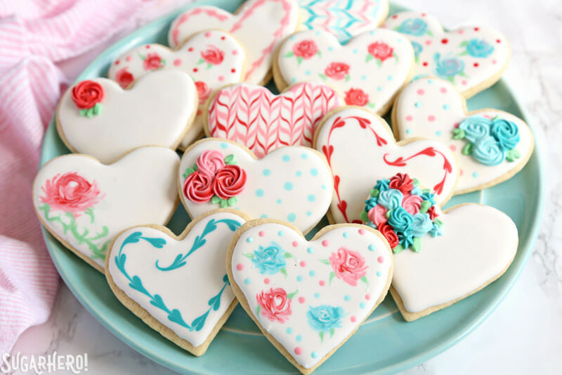 Valentine Sugar Cookies
 Valentine s Day Sugar Cookies SugarHero