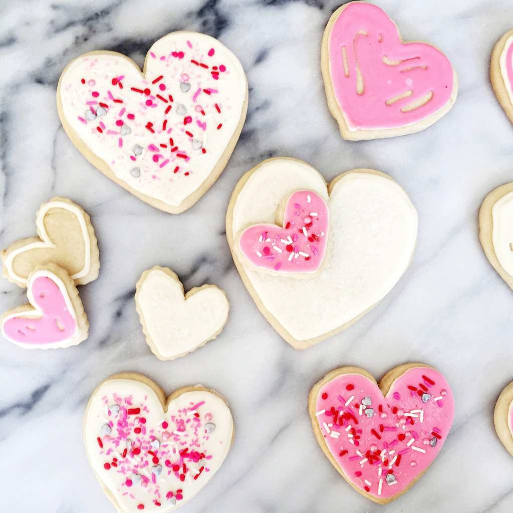 Valentine Sugar Cookies
 Valentine s Day Sugar Cookies the Love