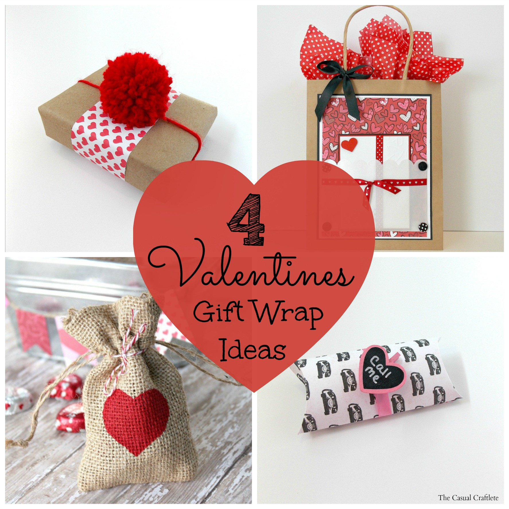 Valentine Sweet Gift Ideas
 4 Valentines Gift Wrap Ideas Purely Katie