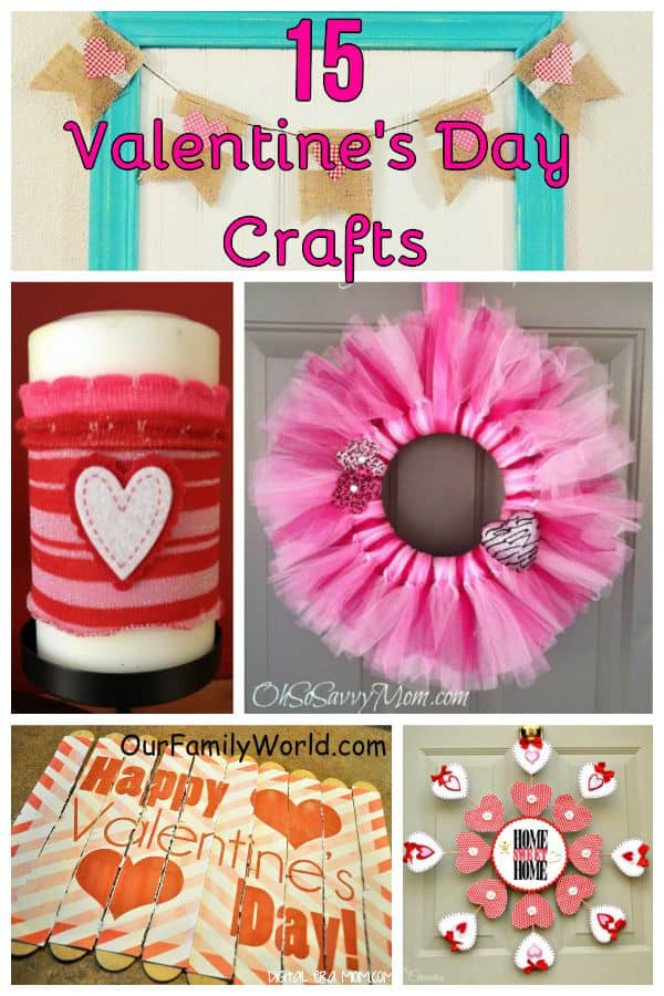 Valentine'S Day Craft Ideas For Adults
 15 Easy Valentine s Day Crafts Our Family World