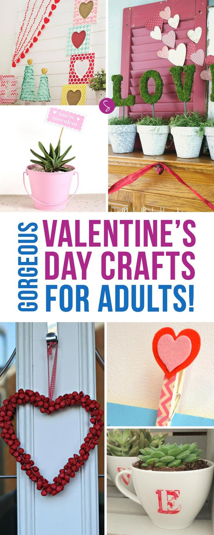 Valentine'S Day Craft Ideas For Adults
 194 best images about Valentines Crafts on Pinterest