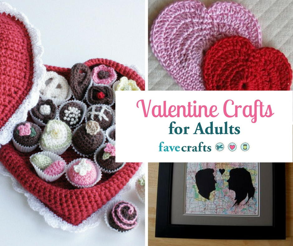 Valentine'S Day Craft Ideas For Adults
 40 Valentine Crafts for Adults