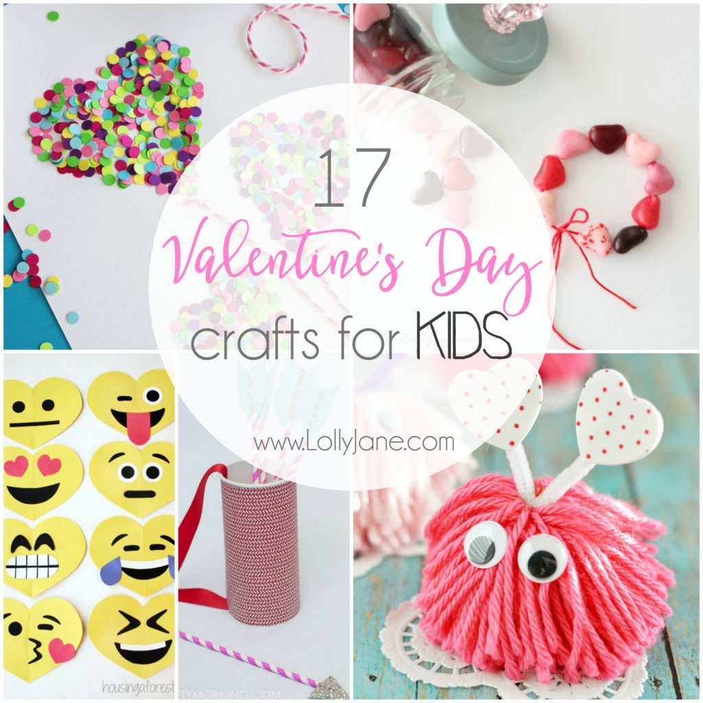 Valentine'S Day Gift Ideas For Kids
 17 Valentine s Day Crafts for Kids Lolly Jane