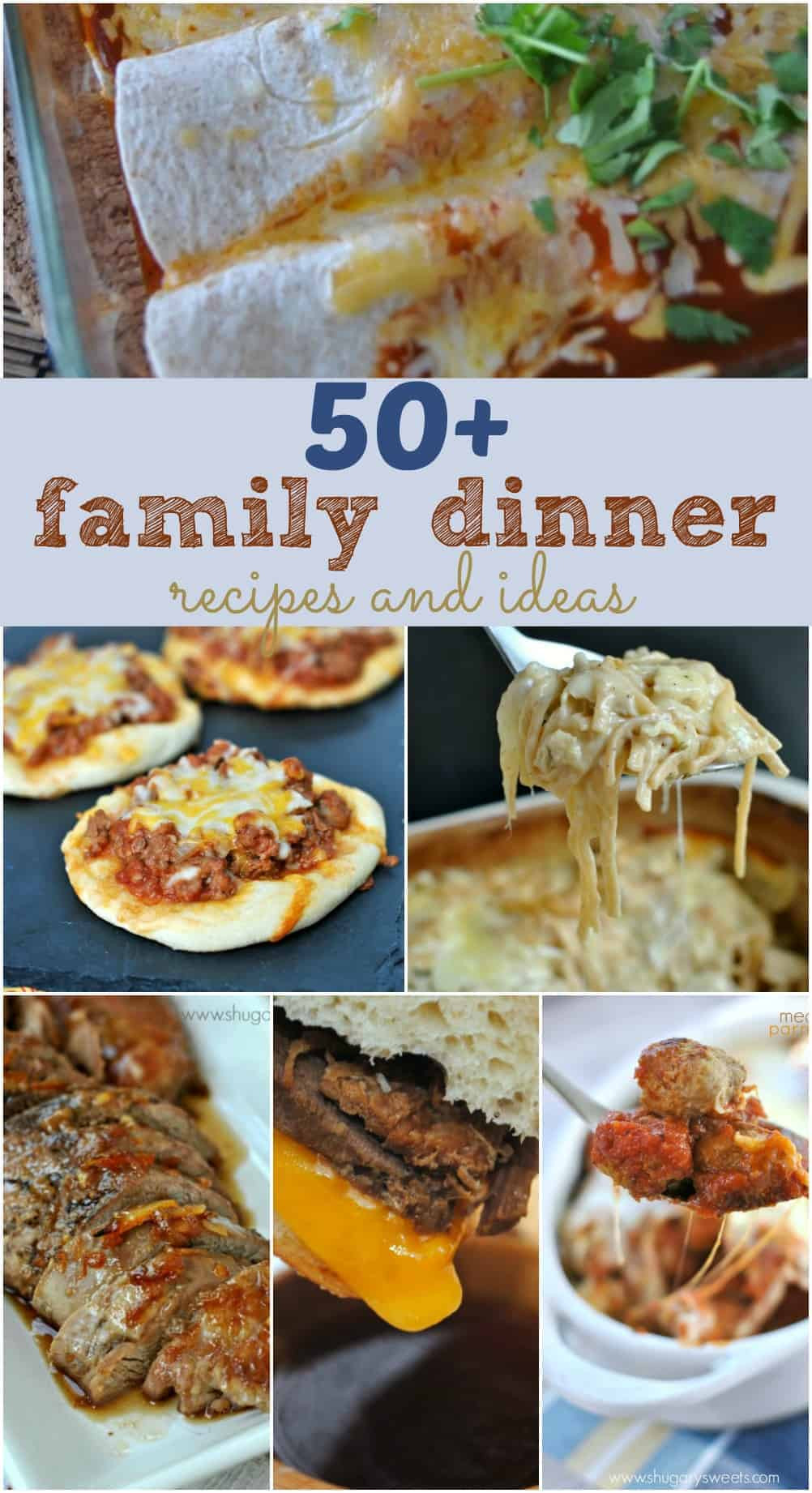 Valentine'S Dinner Ideas For Family
 50 Family Dinner Recipes Shugary Sweets