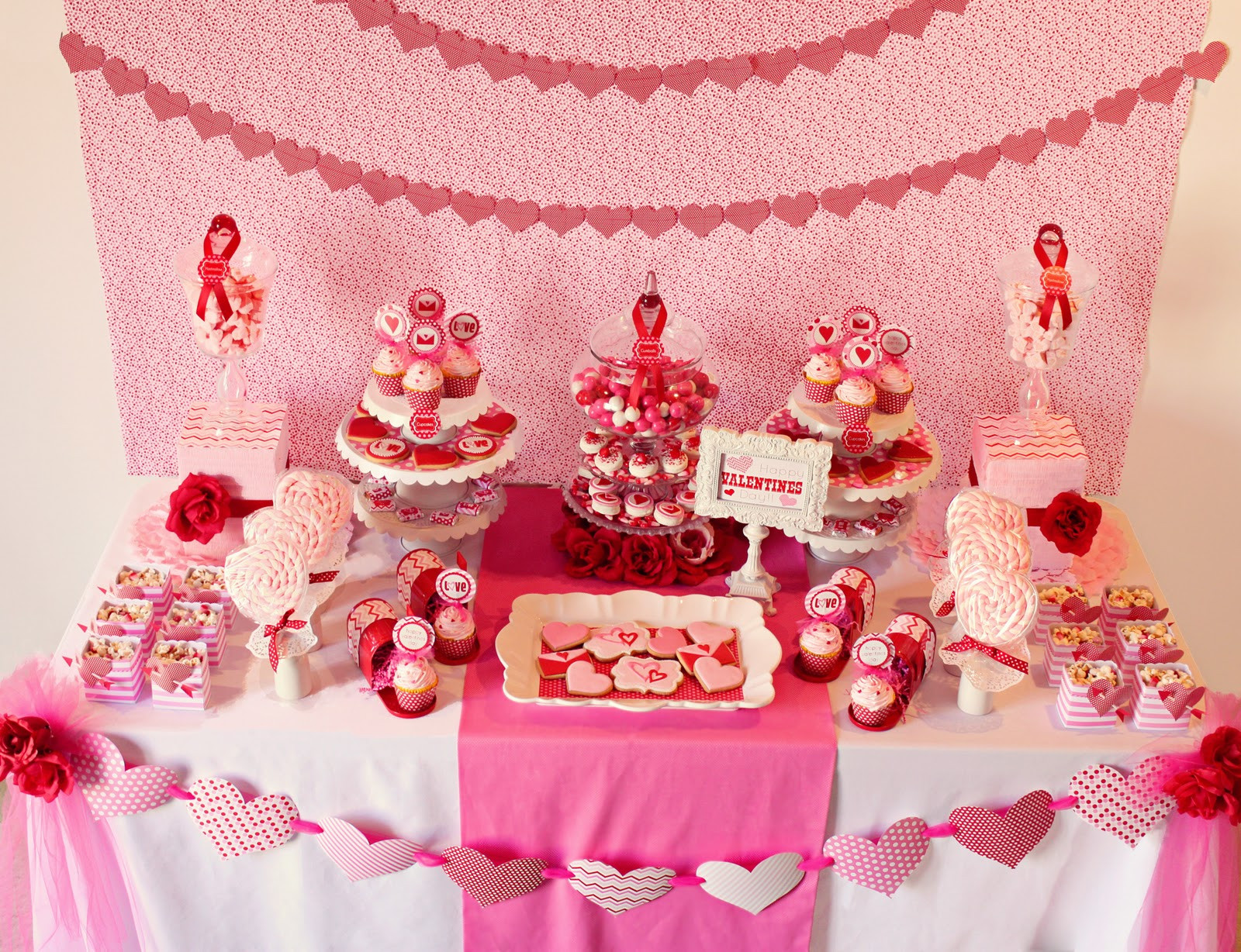 Valentines Birthday Gift Ideas
 Amanda s Parties To Go Valentines Party Table Ideas