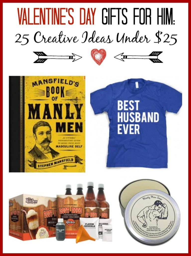 Valentines Creative Gift Ideas
 Valentine s Gift Ideas for Him 25 Creative Ideas Under $25