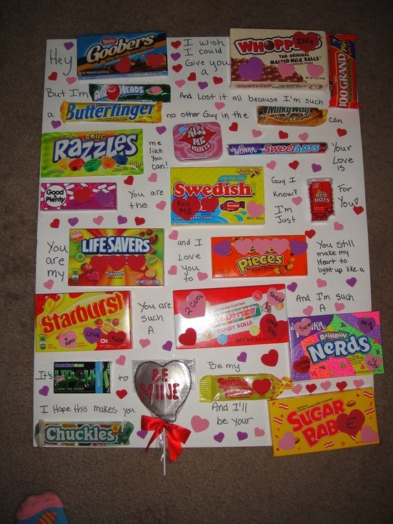 Valentines Day Candy Cards
 Valentine Candy Card